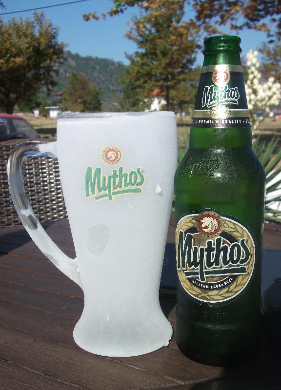 Aegean Bar Brew .  all the best to Ann and Ian