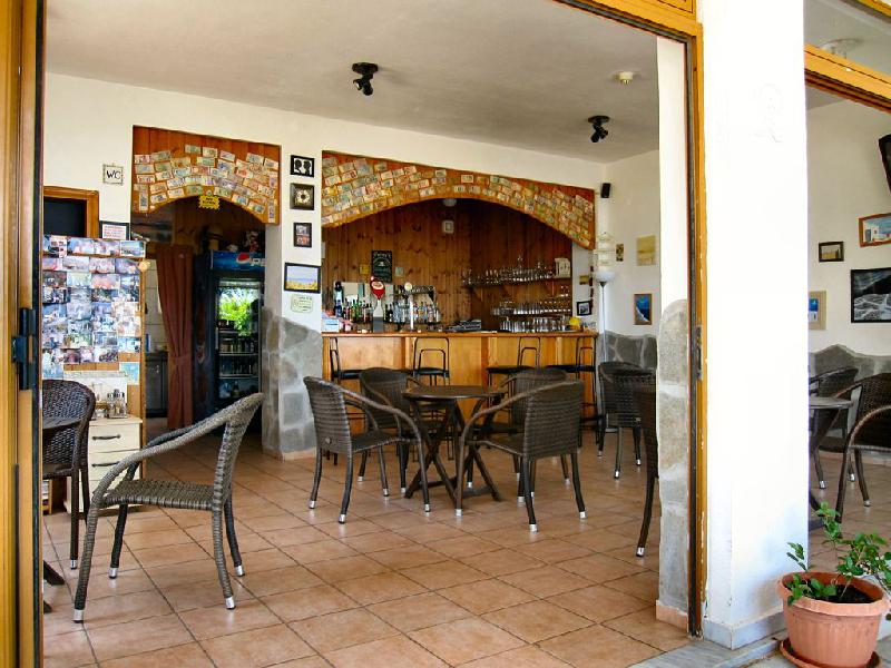 Looking in at the Aegean Sea Bar 2011.