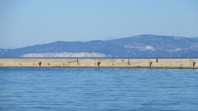 31.10.2017 - Aussicht nach Kavala